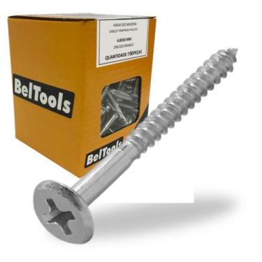 Imagem de 150 Parafuso para Madeira 4,8x50mm Soberba Tampinha Philips - LEROY