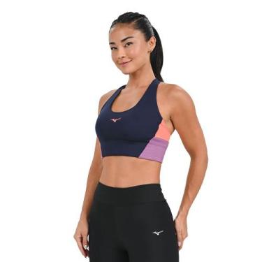 Imagem de Top de Treino Feminino Mizuno Soul Fit, Azul, G