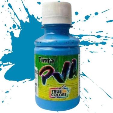 Imagem de Tinta PVA Fosca Cores Frias GII True Colors 100 ml, AZUL SERENO - 6117