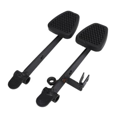 Imagem de Pedal de Freio do Acelerador Acelerador de Gás de Borracha de Metal Pedal para ATV Go Kart Quad Pit Pit Dirt Bike UTV Pedal