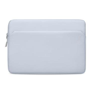 Imagem de Capa fina tomtoc para laptop para MacBook Air M4/A3420 M3/A3113 M2/A2681, M1/A2337 2025-2018, MacBook Pro M2/M1, capa protetora resistente à água com bolso para acessórios