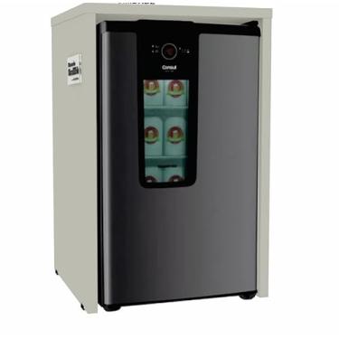 Imagem de Bancada Bar Para Embutir Cervejeira Frigobar Adega Vinhos OFF WHITE FOSCO