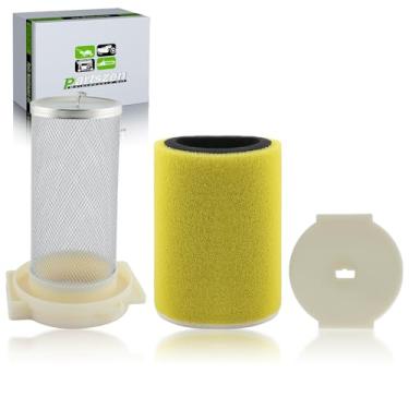 Imagem de partszen 1YW-14458-01-00 Kit de guia de filtro de ar para Yamaha Moto-4 250 YFM250 89-91 350 YFM350 87-95 Kodiak 400 YFM400 93-99 Big Bear 350 YFM350 87-99 Timberwolf 25 0 YFB250 92-00 com tampa de
