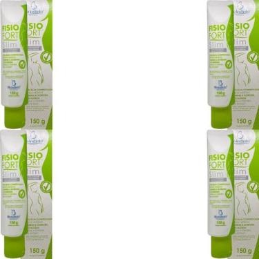 Imagem de 4 Creme Redutor de Medidas Bio Instinto Fisiofort Slim Bisnaga 150g