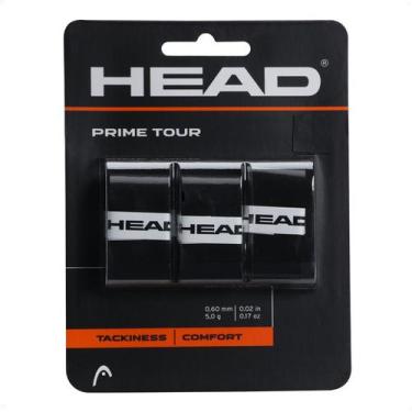 Imagem de Overgrip Head Prime Tour Preto (Pack com 3 un.)