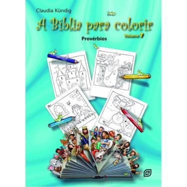 Imagem de A Bíblia Para Colorir - Provérbios - Vol. 7