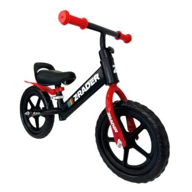 Imagem de Bicicleta Bike Infantil Equilíbrio Sem Pedal Zrader Preta - Dm Bikes C