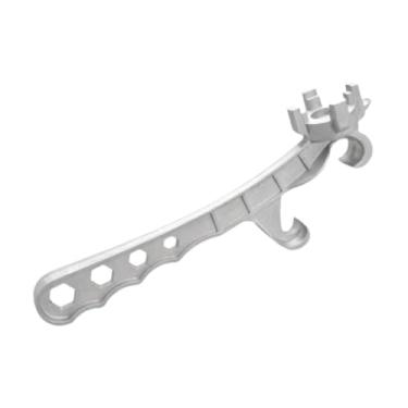 Imagem de WeiLaiKeQi Abridor de tampa de balde Abridor de lata industrial Abridor de tampa de lata de tinta de liga de alumínio Manual para uso doméstico Construção