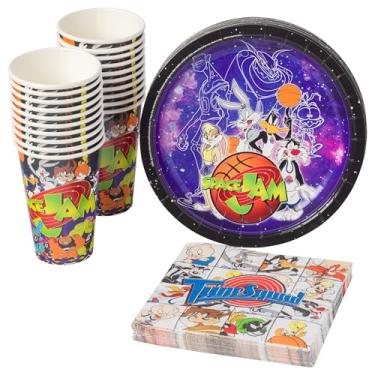 Imagem de Silver Buffalo Conjunto de talheres Space Jam Toons and Monstros, 60 peças, multicolorido