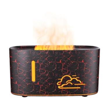 Imagem de FLCPJGV Umidificador de ar de Méidificador de ar de névoa 2 Modo 2 Modo leve Ruído baixo Ruído 160 ml Difusor de aroma do tanque de água para carros de, Black a