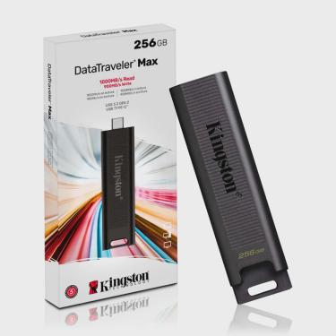 Imagem de Pen Drive 256gb Usb 3.2 DataTraveler Max Tipo C DTMAX/256GB Kingston