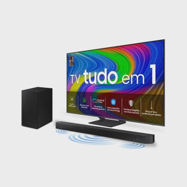 Imagem de Smart TV 55 qled 4K 55Q65D 2024 + Soundbar HW-B550/ZD