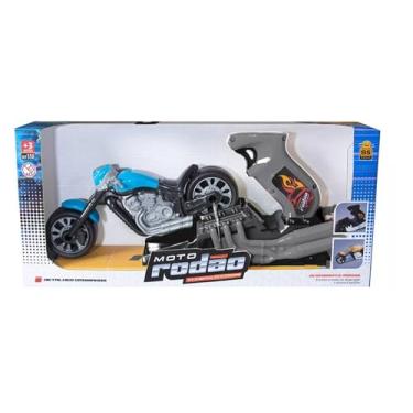 Imagem de Brinquedo Moto Rodão com Disparador – Diversão em Alta Velocidade