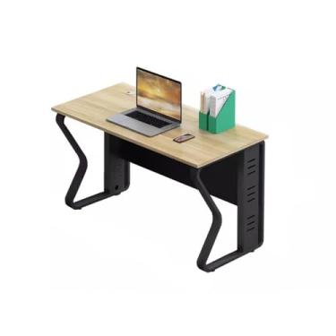 Imagem de 5sssallefaa Mesa de computador de mesa para computador doméstico com armário de armazenamento, quarto, mesa de estudo, mesa de escritório, mesa de estudo, mesa de trabalho, mesa de jogos, mesa de