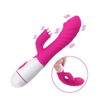 Imagem de Vibrador Feminino com Estimulador de Clitóris Desejo Secreto 30 Níveis