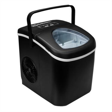 Imagem de Maquina de Gelo Turbo Portátil Automática Preta 12Kg Sebem