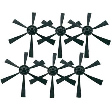 Imagem de Kit 6 Escovas Compatível com Robo Aspirador Wap W100 Multilaser HO041 Mondial RB01