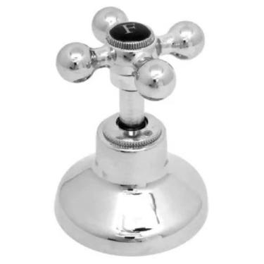 Imagem de Acabamento C33 Padrão Deca Registro Chuveiro Canopla Metal - Efraim Me