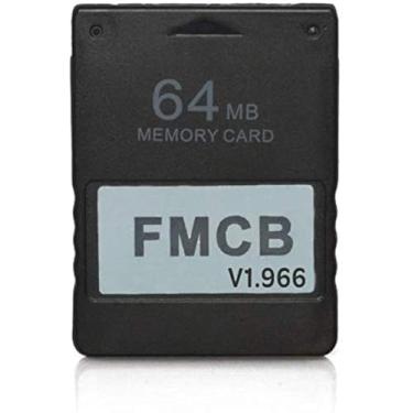 Imagem de Cartão de memória Rgeek FreeMcBoot FMCB 1.953 PS2 64 MB para Sony PlayStation 2 PS2, basta ligar e usar, para ajudar você a iniciar jogos no seu disco rígido ou disco USB