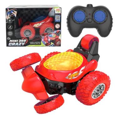 Imagem de Carrinho 360 Crazy Controle Remoto Rodas Giratórias Luzes LED Manobras