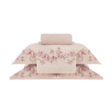 Imagem de Buddemeyer Jogo de Cama King Gran Percalle 200 Fios Olga Estampado 4 peças