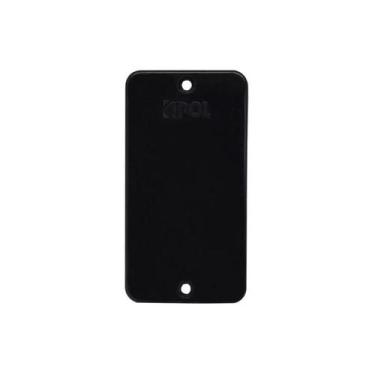 Imagem de Tampa PVC Cega Para Condulete 1/2'' e 3/4'' Preta Inpol