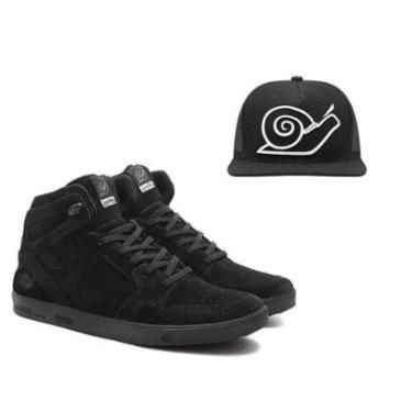 Imagem de Combo Tênis Skate Embarcadero ll Em Couro + Boné Landfeet-Unissex