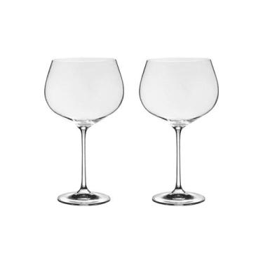 Imagem de Taça de Cristal Bohemia Para Vinho 700 ml Megan 2 Peças - Bohemia Crys