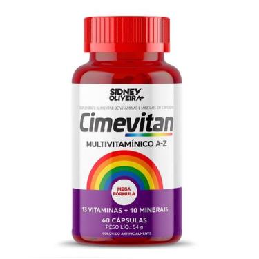Imagem de Cimevitan multivitaminico a-z mega formula 60 capsulas - SIDNEY OLIVEI