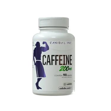 Imagem de Suplemento Alimentar Cafeina 200mg 90 Caps Canibal Inc