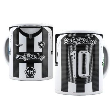 Imagem de Caneca Botafogo Personalizada, Porcelana,uniforme