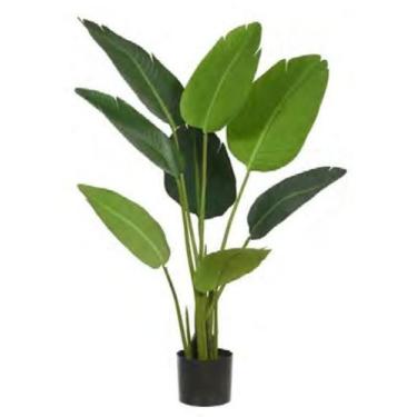 Imagem de Planta Árvore Artificial Bananeira de Jardim Real Toque X8 Verde 1,2m 