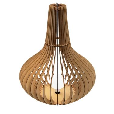 Imagem de Luminária De Chão Boituva Mdf Luminária MDF Cru