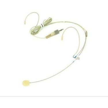 Imagem de Microfone Headset Auricular Ht3a Karsect Com Plugue P2 Rosca