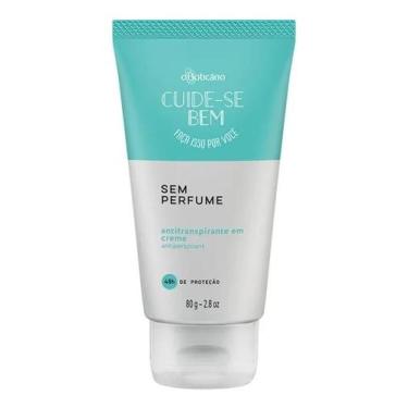 Imagem de O Boticario Desodorante Sem Perfume Creme 80g - O Boticário