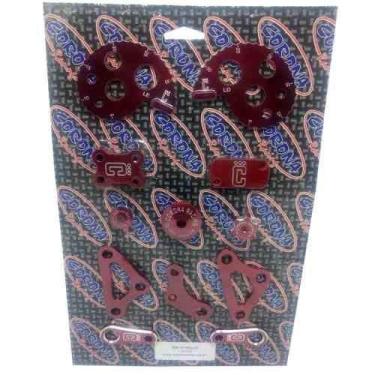 Imagem de Conjunto 7 Peças Anodizadas Corona Honda Crf 230 - Corona Racing