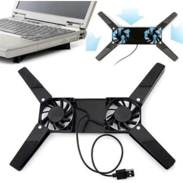 Imagem de Base Cooler Notebook Suporte Portátil Usb Apoio Mesa