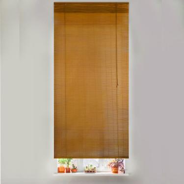 Imagem de Persiana Horizontal Hanoy Bambu Cortina Rolo Janela Casa Quarto Sala 100X220 Evolux