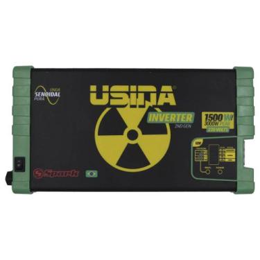 Imagem de Inversor de Tensão Senoidal Usina Inverter 1500W 12V DC - 220V AC - 30