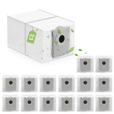 Imagem de 14 sacos de pó para ECOVACS DEEBOT X8 PRO Omni/X8 Omni/X9 PRO OMNI/T50 Pro omni/T50 MAX PRO Omni/T50 Omni/T80 Omni Saco de pó de substituição para aspirador de pó