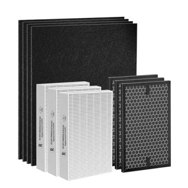 Imagem de Byseacore Filtro de substituição HPA5300B compatível com purificadores de ar Honeywell HPA5300B HPA5350 HPA3300, 3 R HEPA, carbono 3 S e pré-filtro 4 A, peça # HRF-R3, HRFSC1, HRF-A300 e HRF-ARVP300