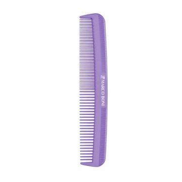 Imagem de Pente De Plástico Uso Diário Dente Fino E Médio Marco Boni, Roxo