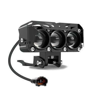 Imagem de Kit de farol de LED de alumínio para Sur-Ron Segway X260 Talaria Sting R MX4 45W Barra de luz brilhante para motocicleta com interruptor frontal com suporte ajustável, basta instalar Plug and Play