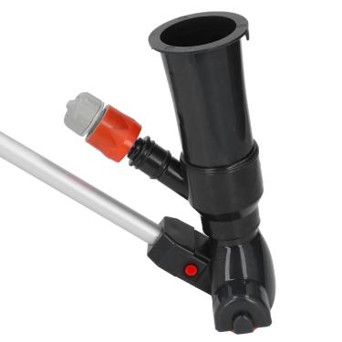 Imagem de Ferramenta de Vácuo para Limpeza de Piscinas, Bolsa de Malha Fina de Náilon para Aspirador de Lagos, Montagem Fácil, 5 Varinhas de Liga de Alumínio, Economia de Esforço Portátil,