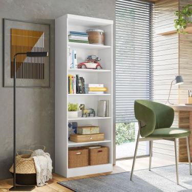 Imagem de Estante Livreiro Multiuso - Dritex - QMOVI, BRANCO / BRANCO