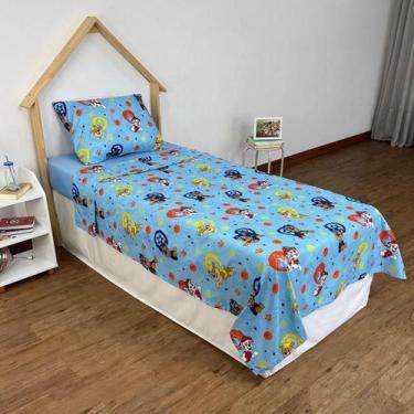 Imagem de Jogo De Cama Patrulha Canina 3 Peças 100% Microfibra Menino - Lepper K