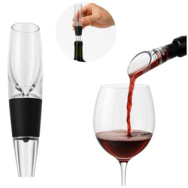 Imagem de Bico Aerador Gourmet em Acrílico Decantador De Vinho - Wolf
