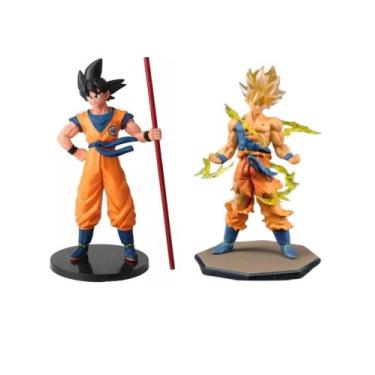 Imagem de Boneco Broly Dragon Ball Z 19 Cm Pvc Super kit 2 Action Figures