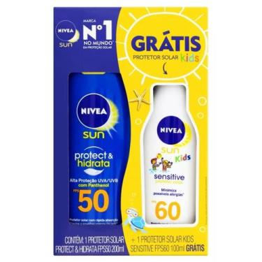 Imagem de Kit Protetor Solar Adulto 50 FPS 200 ml + Protetor Solar Infantil 60 F