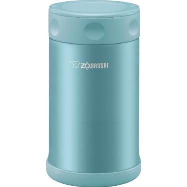 Imagem de Zojirushi Jarra de alimentos de aço inoxidável, 740 ml, azul aquático